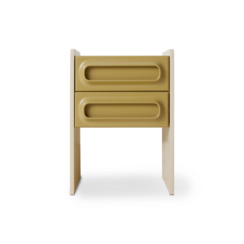 HKliving - Space Nachttisch | sage/cream
