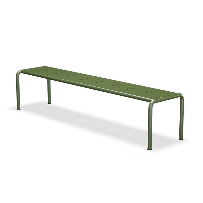 HOUE - AVANTI Gartenbank | lang / olivgrün