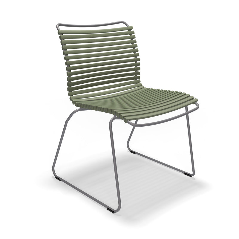 HOUE - CLICK Outdoor Dining Stuhl | olivgrün