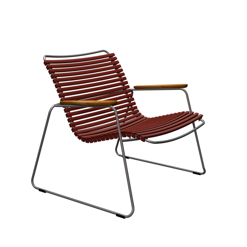 HOUE - CLICK Roomy Outdoor Lounge Chair | paprika