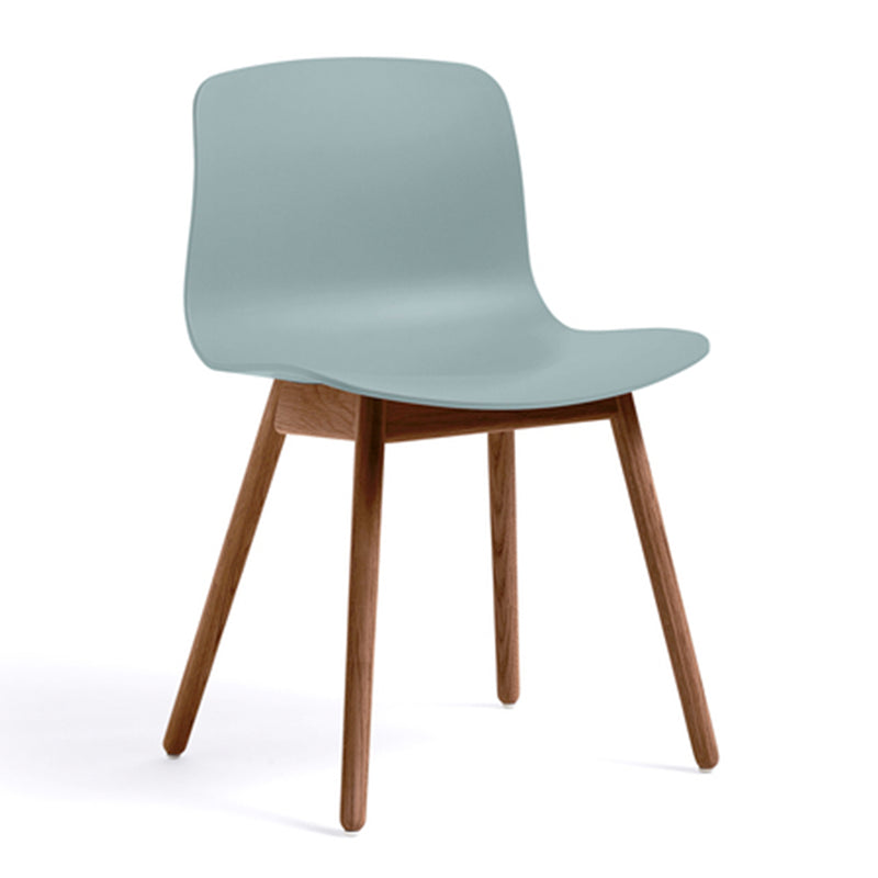 HAY - About A Chair AAC 12 | dusty blue 2.0 / Walnuss lackiert
