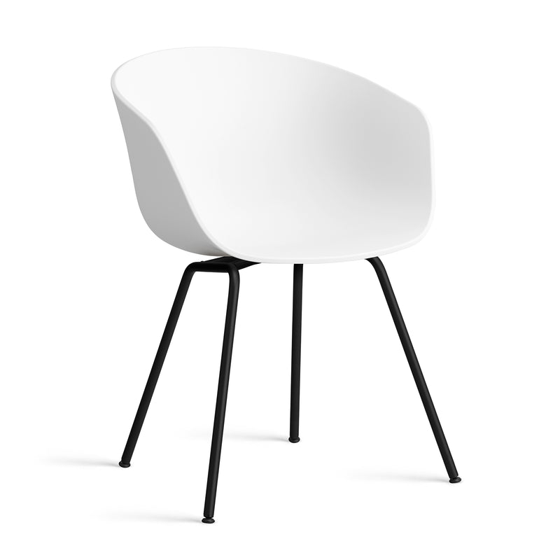 HAY - About A Chair AAC 26 | white 2.0 / pulverbeschichtet schwarz