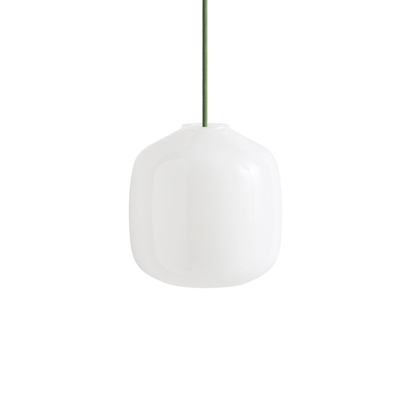 HAY - Buoy Glass Pendelleuchte | Ø 20 cm / garden green