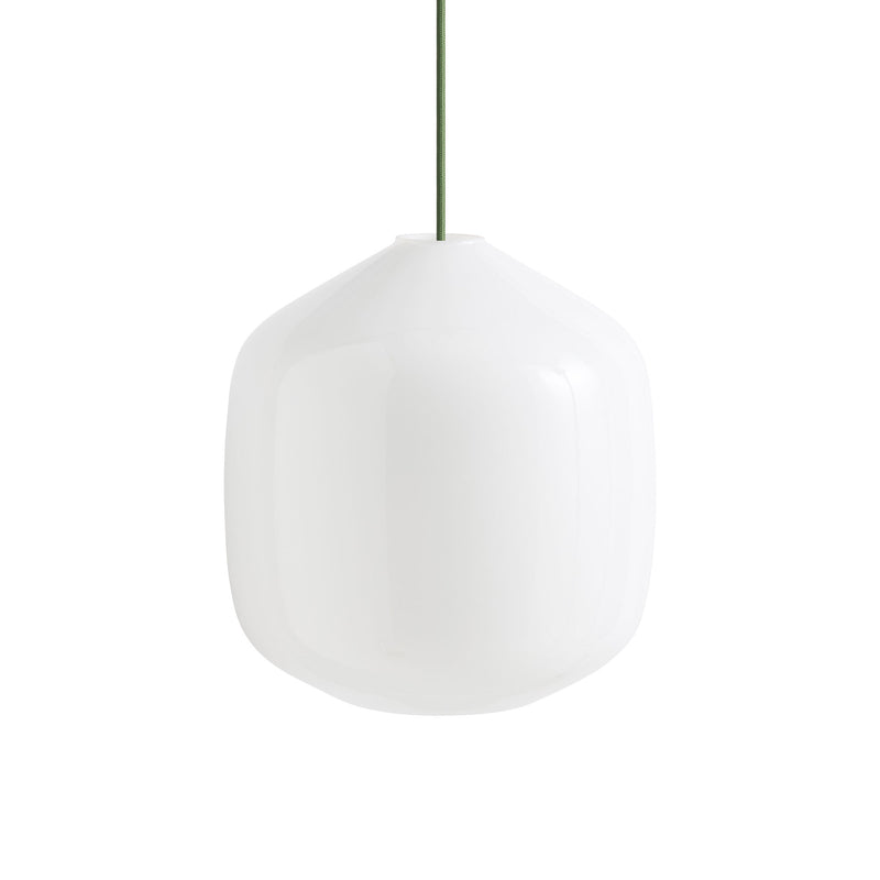 HAY - Buoy Glass Pendelleuchte | Ø 30 cm / garden green