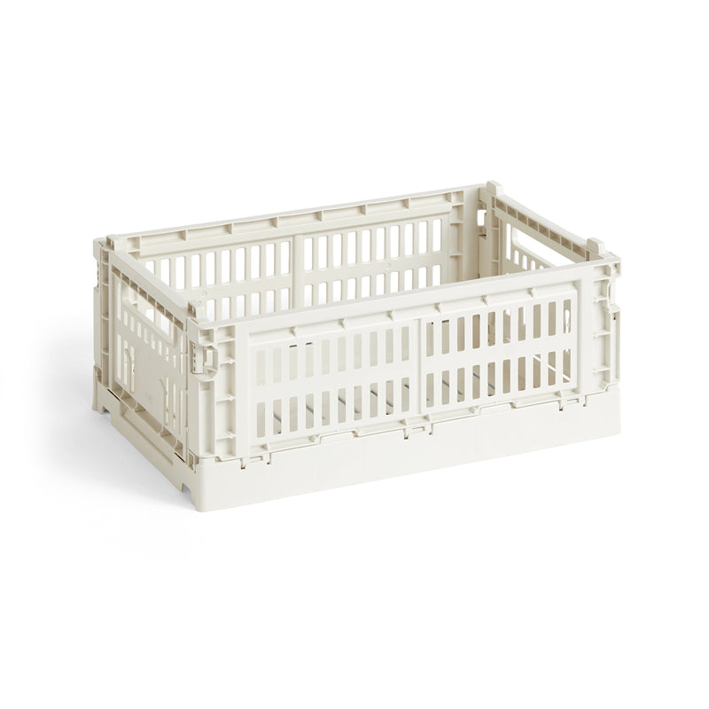 HAY - Colour Crate Korb S recycled | off white