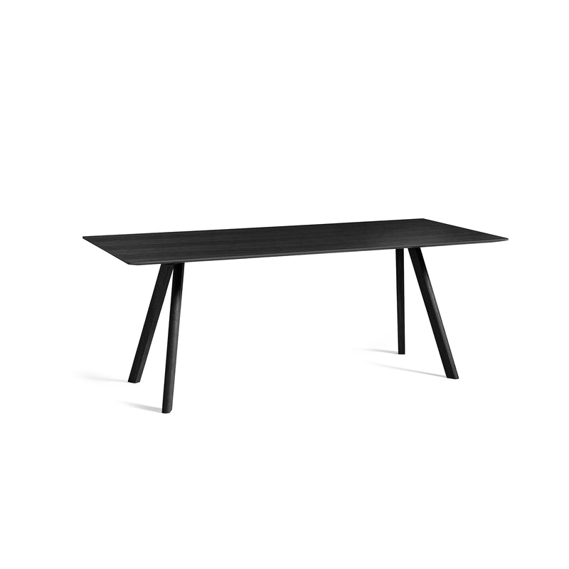 HAY - Copenhague CPH30 Esstisch | 200 x 90 cm / schwarz / Eiche schwarz gebeizt