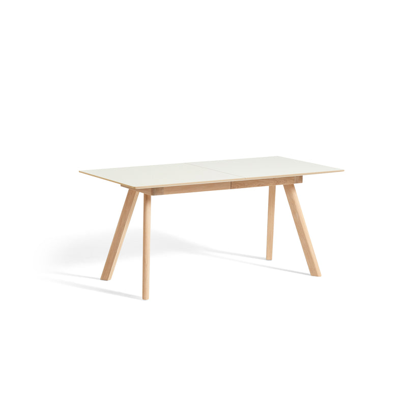 HAY - Copenhague CPH30 Esstisch (ausziehbar) | 160/310 x 80 cm / off-white / Eiche matt lackiert