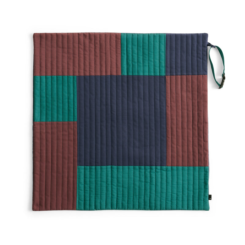 HAY - Dogs Reisedecke | burgundy/green/blue