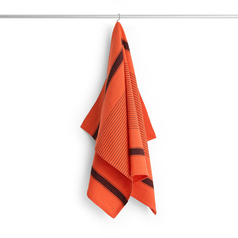 HAY - Linear Geschirrtuch | warm red