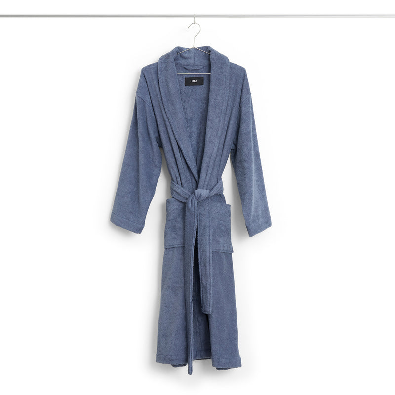 HAY - Mono Bademantel | S/M / steel blue, M/L / steel blue