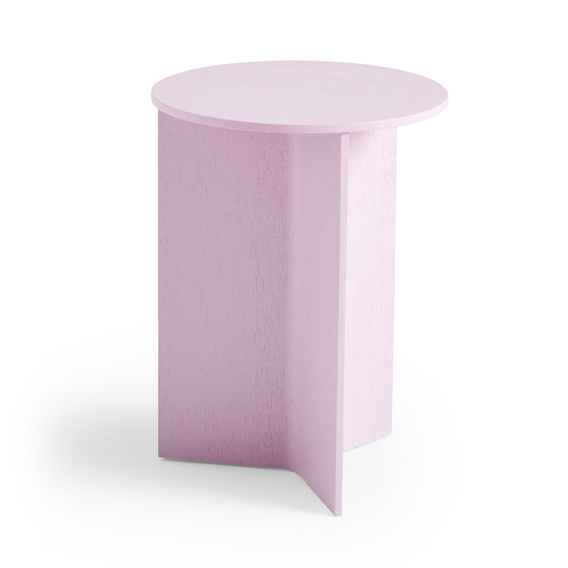 HAY - Slit Table Round | Ø 35 x H 47 cm / pink