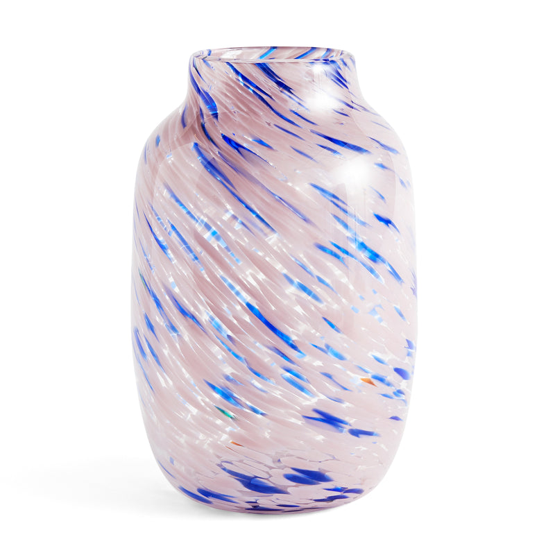 HAY - Splash Vase | L / light pink/blue