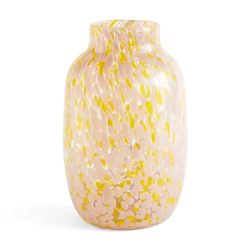 HAY - Splash Vase | L / light pink/yellow