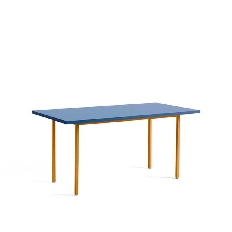 HAY - Two-Colour Esstisch | 160 x 82 cm / blau/ocker