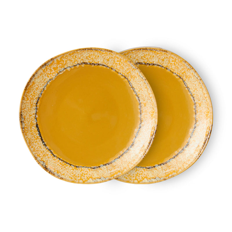 HKliving - 70's Teller Ø 22 cm (2er-Set) | paradise