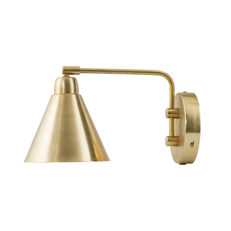 House Doctor - Game Wandleuchte | L 30 cm / Messing