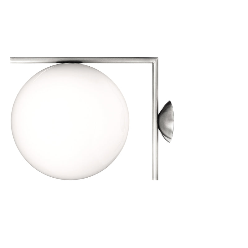 Flos - IC Wand- und Deckenleuchte | L / chrome