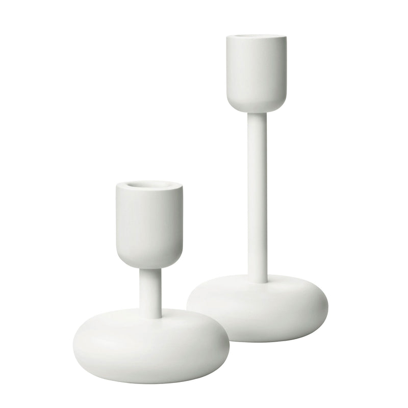 Iittala - Nappula Kerzenständer | 2er Set / weiß