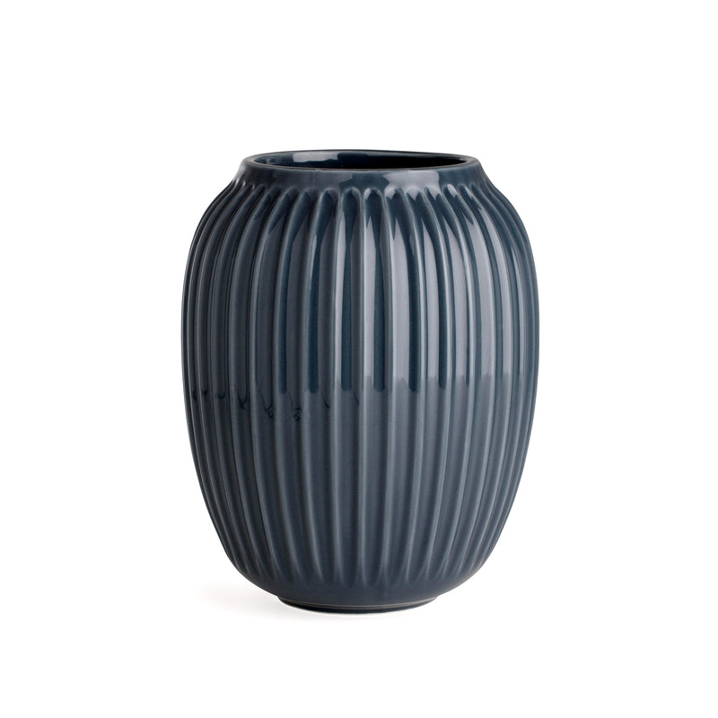 Kähler Design - Hammershøi Vase | H 21 cm / anthrazit