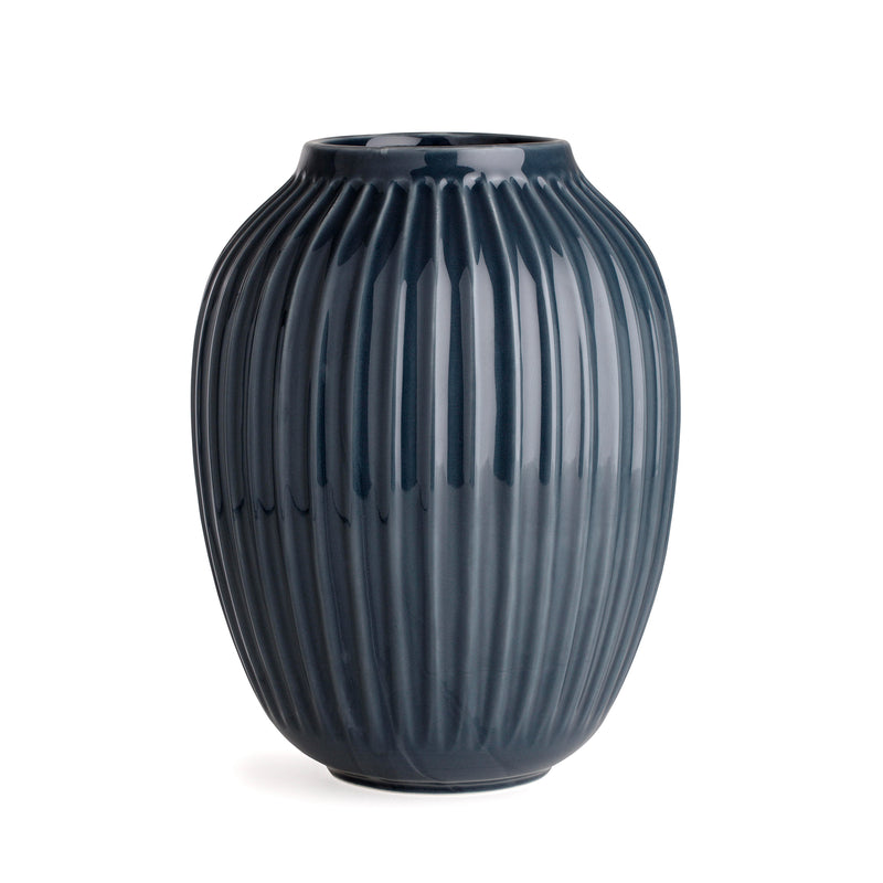 Kähler Design - Hammershøi Vase | H 25,5 cm / anthrazit