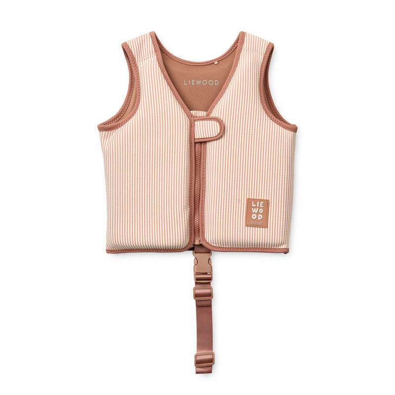 LIEWOOD - Dove Schwimmweste | 11 - 15 kg / stripe pale tuscuny/creme de la creme, 15 - 19 kg / stripe pale tuscuny/creme de la creme, 19 - 30 kg / stirpe pale tuscuny/creme de la creme