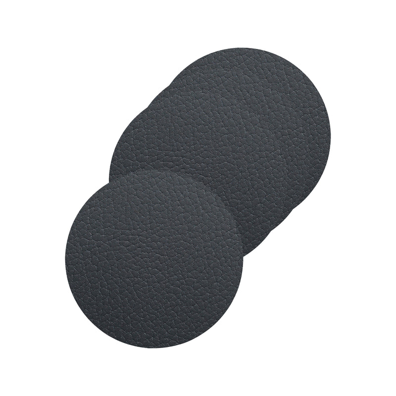 Lind DNA - Glasuntersetzer Circle (4er-Set) | schwarz