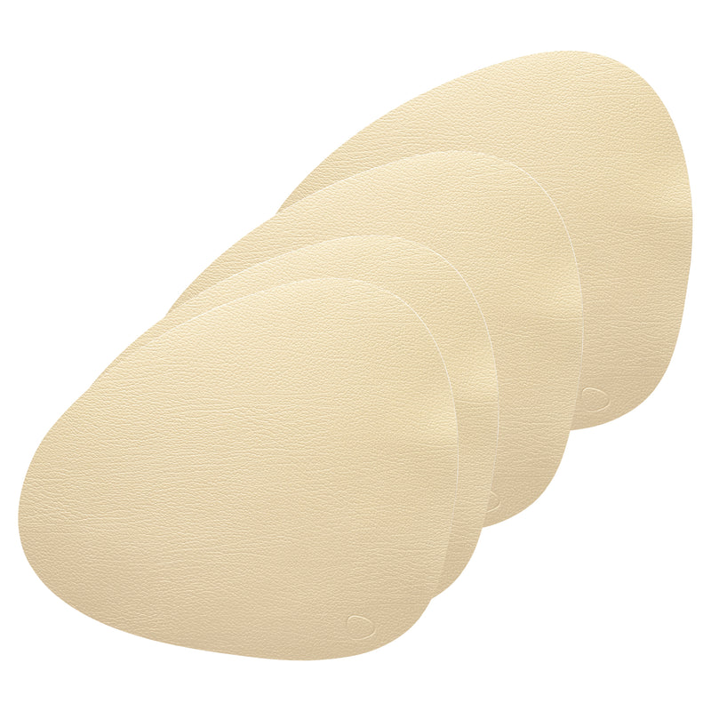 Lind DNA - Tischset Curve L 4er-Set | Hippo gold