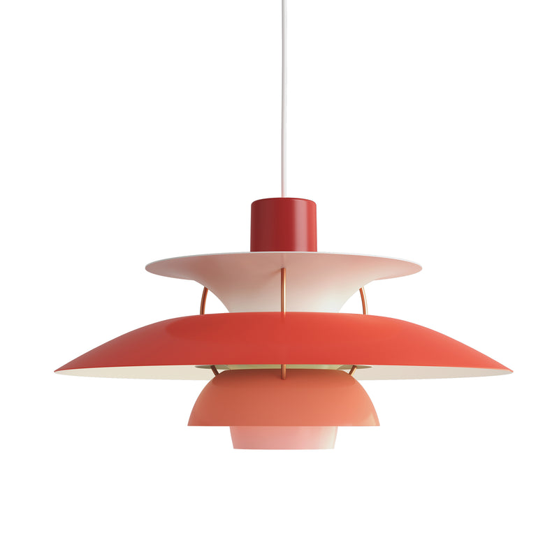 Louis Poulsen - PH 5 Pendelleuchte | rot