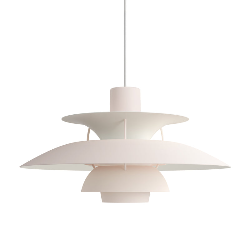 Louis Poulsen - PH 5 Pendelleuchte | pale blush