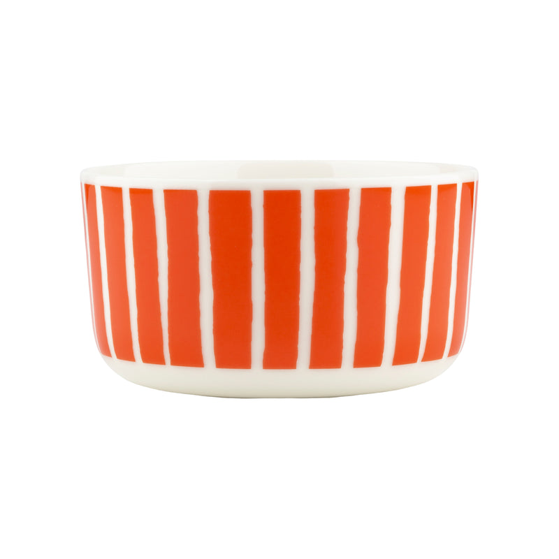 Marimekko - Oiva Piccolo Schale | weiß/orange