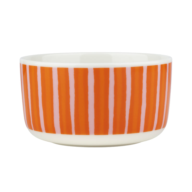 Marimekko - Oiva Piccolo Schale | white/pink/orange