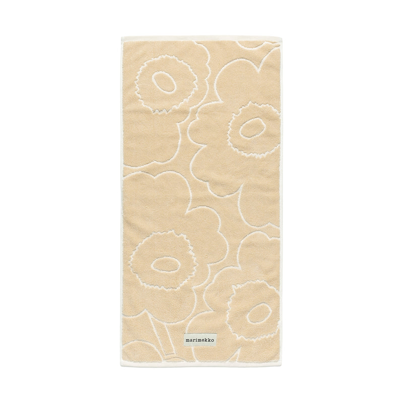 Marimekko - Piirto Unikko Handtuch | straw/off-white