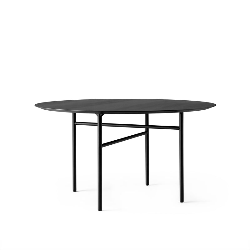 Audo - Snaregade Tisch Rund | Ø 120 cm / Eiche schwarz gebeizt
