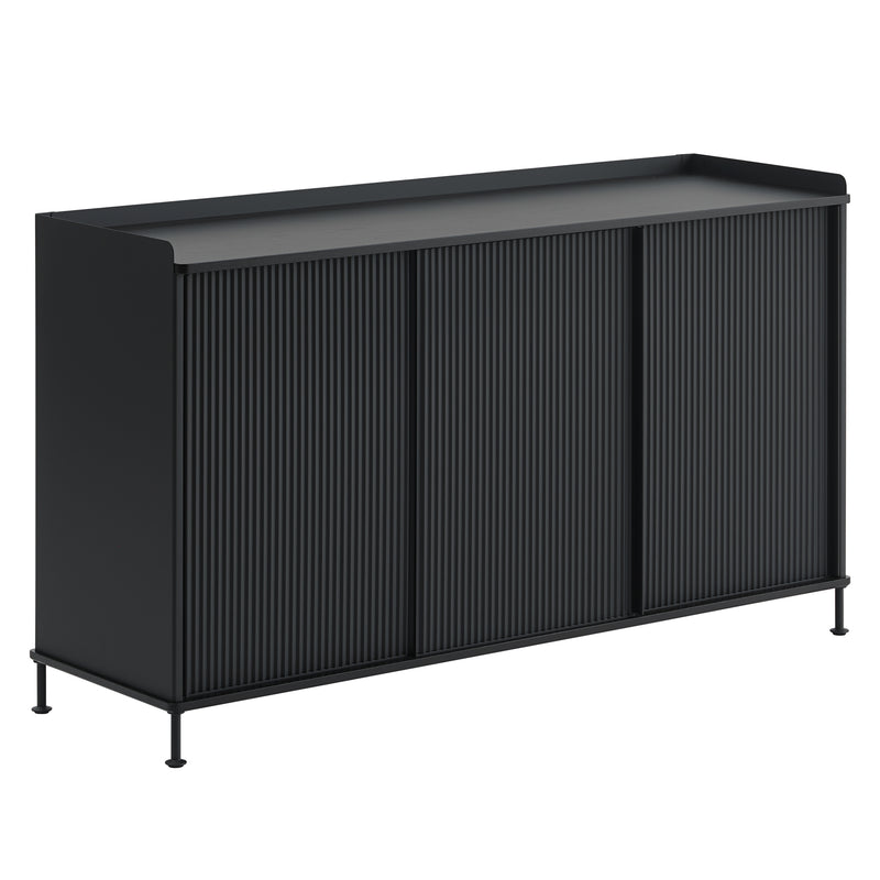 Muuto - Enfold Sideboard | 148 x 45 cm / schwarz