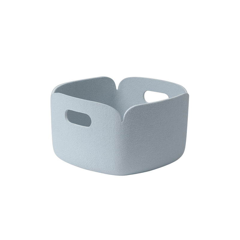 Muuto - Restore Aufbewahrungskorb | 28 x 28 cm / hellblau