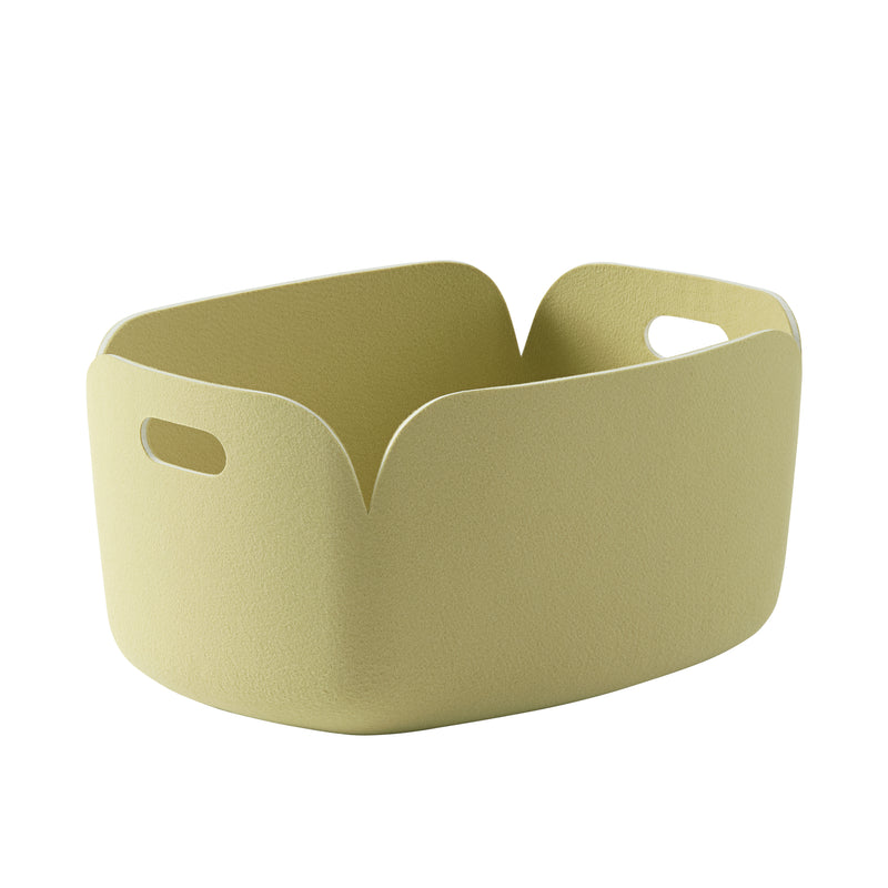 Muuto - Restore Aufbewahrungskorb | 48 x 35 cm / beige-grün