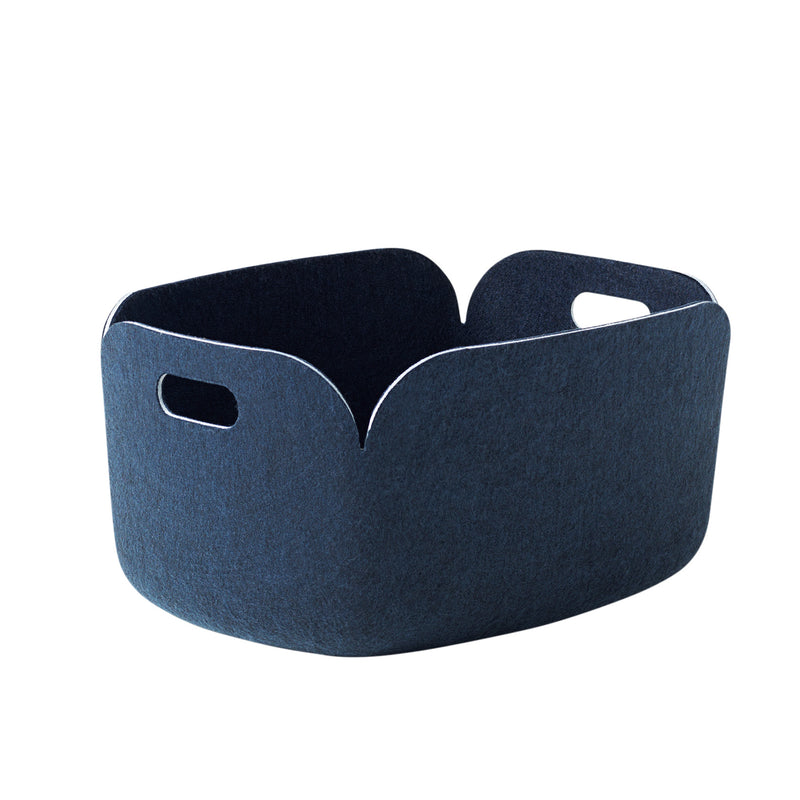Muuto - Restore Aufbewahrungskorb | 48 x 35 cm / nachtblau