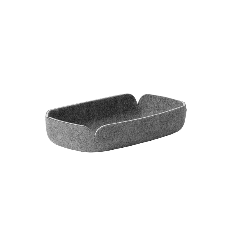 Muuto - Restore Tablett | 28 x 15,5 cm / grau melliert