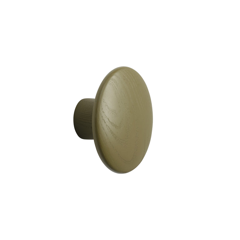 Muuto - Wandhaken "The Dots Wood" | S / braun-grün