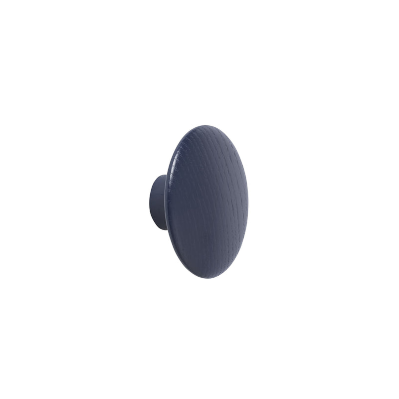 Muuto - Wandhaken "The Dots Wood" | XS / nachtblau