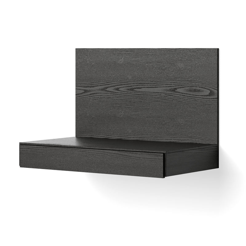 New Works - Tana Wandmontierter Schreibtisch | Esche schwarz