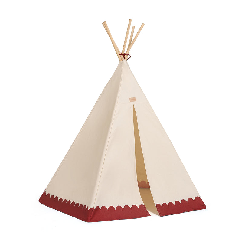 Nobodinoz - Vibes Tipi Arizona | karminrot
