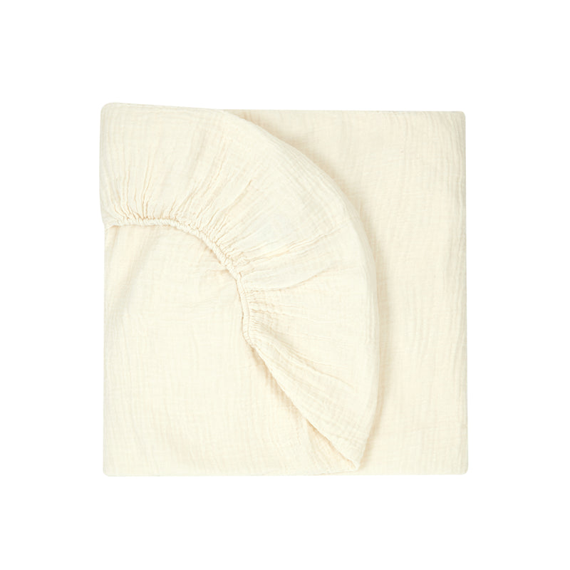 Nobodinoz - Wabi Sabi Spannbettlaken | natural