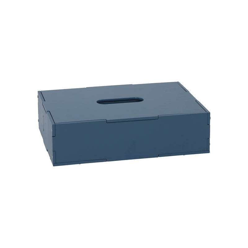 Nofred - Aufbewahrungsbox mit Deckel | blau