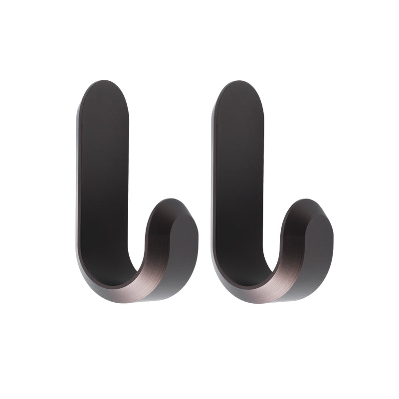 Normann Copenhagen - Curve Wandhaken Mini | matt braun