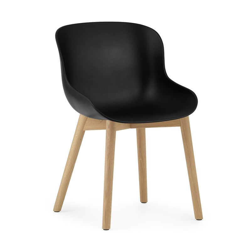 Normann Copenhagen - Hyg Stuhl Eiche | schwarz / Eiche natur