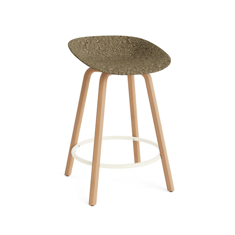 Normann Copenhagen - Mat Barhocker | Fußstütze cream / H 65 cm / seaweed