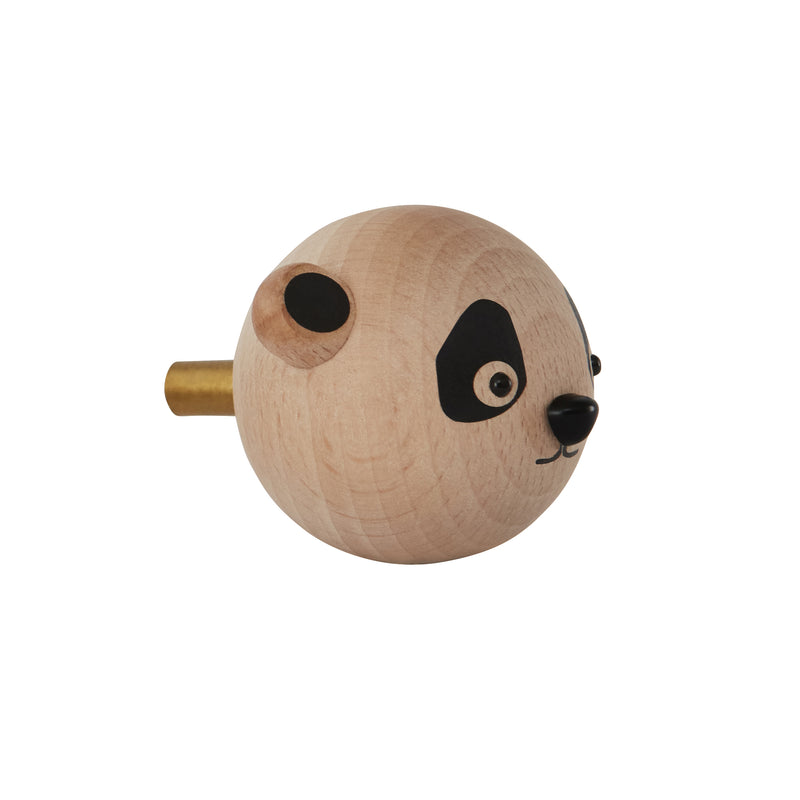OYOY - Mini Hook Kinderwandhaken | Panda/natur