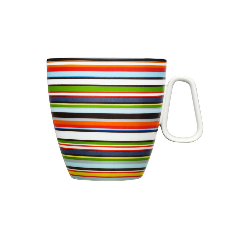 Iittala - Origo Becher gestreift | 0,4 l / orange