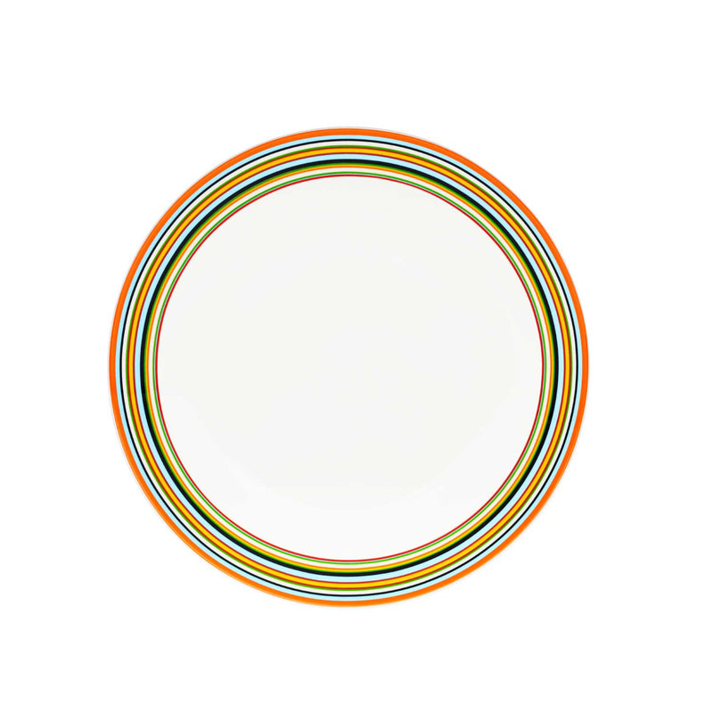 Iittala - Origo Teller gestreift | Ø 26 cm / orange